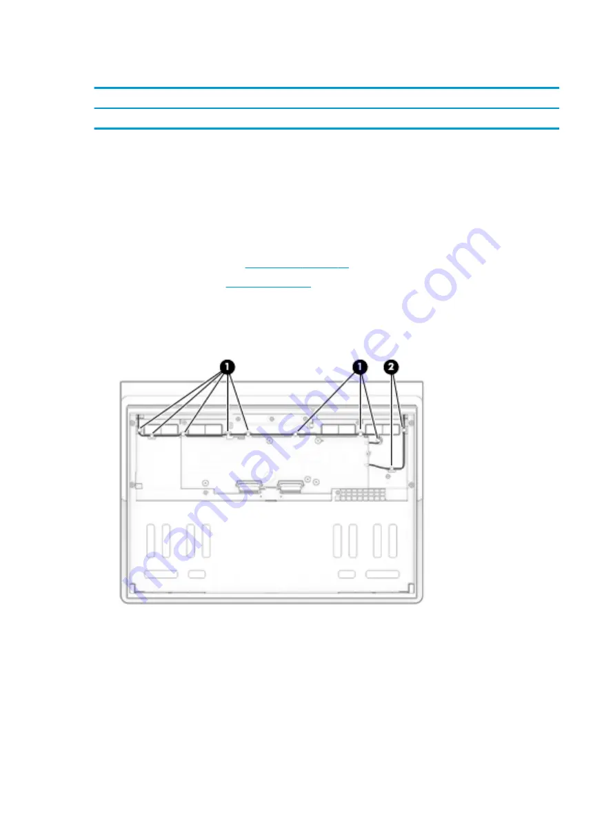 HP Spectre Folio Maintenance And Service Manual Download Page 46