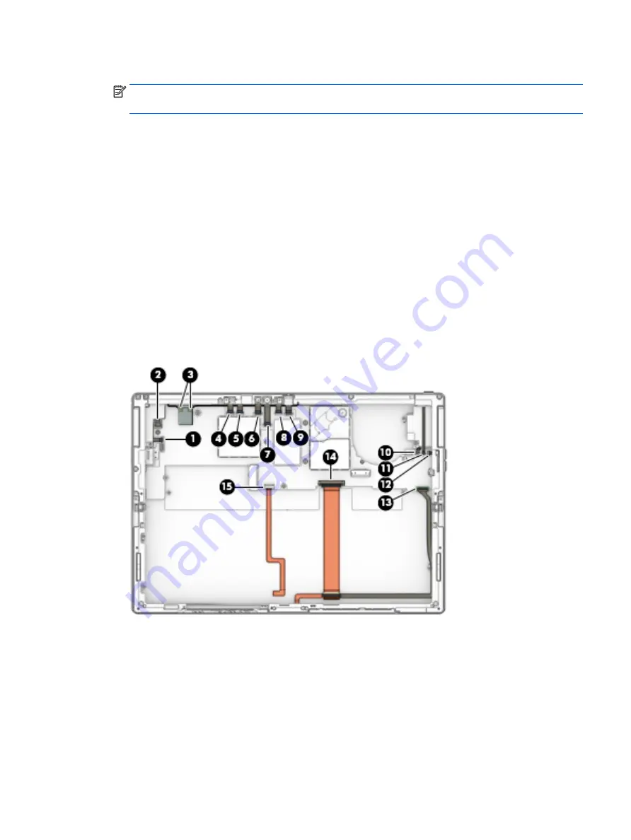 HP Spectre x2 Maintenance And Service Manual Download Page 57