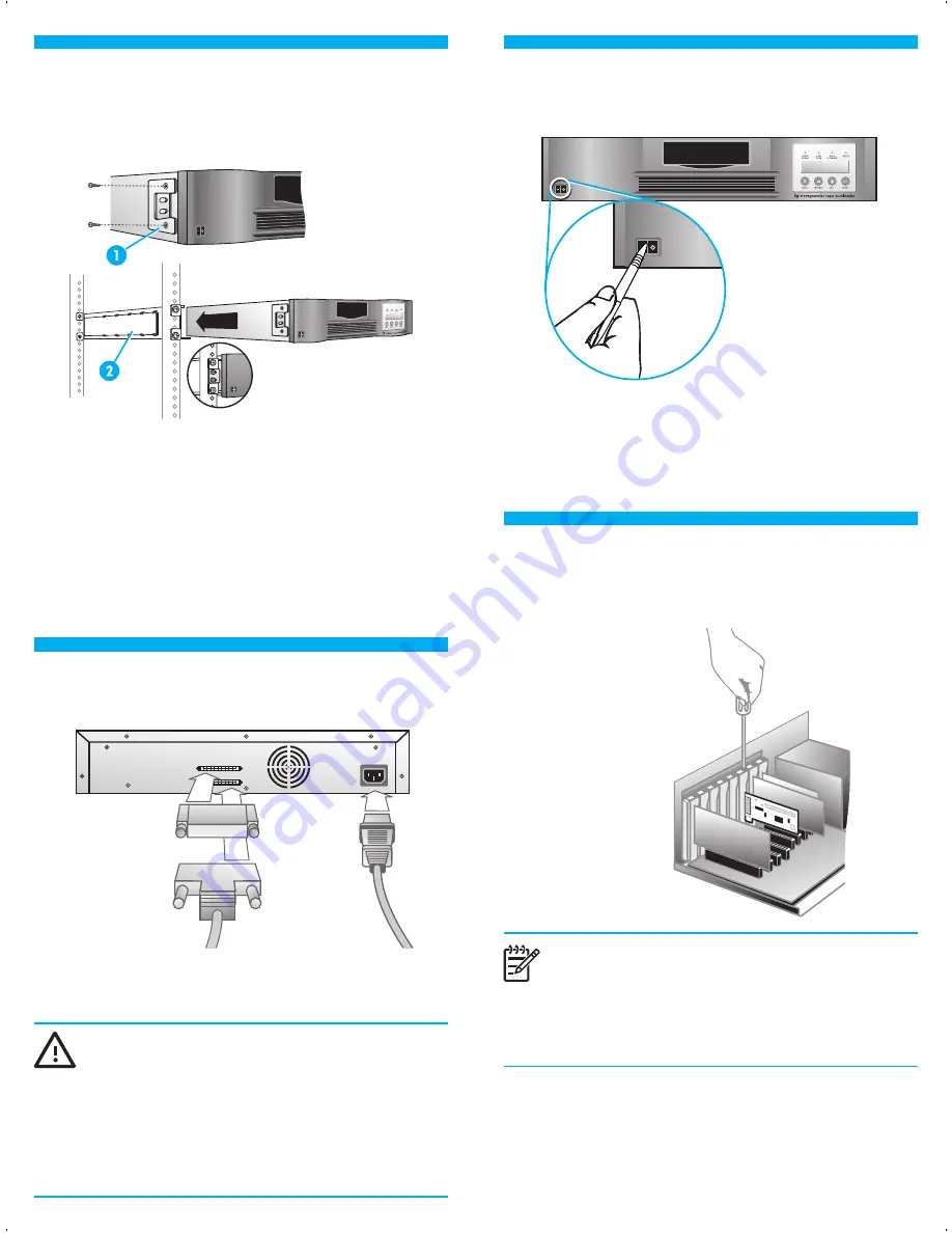 HP StorageWorks 1/8 Скачать руководство пользователя страница 3