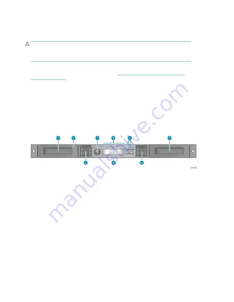 HP StorageWorks 1/8 User'S And Service Manual Download Page 22