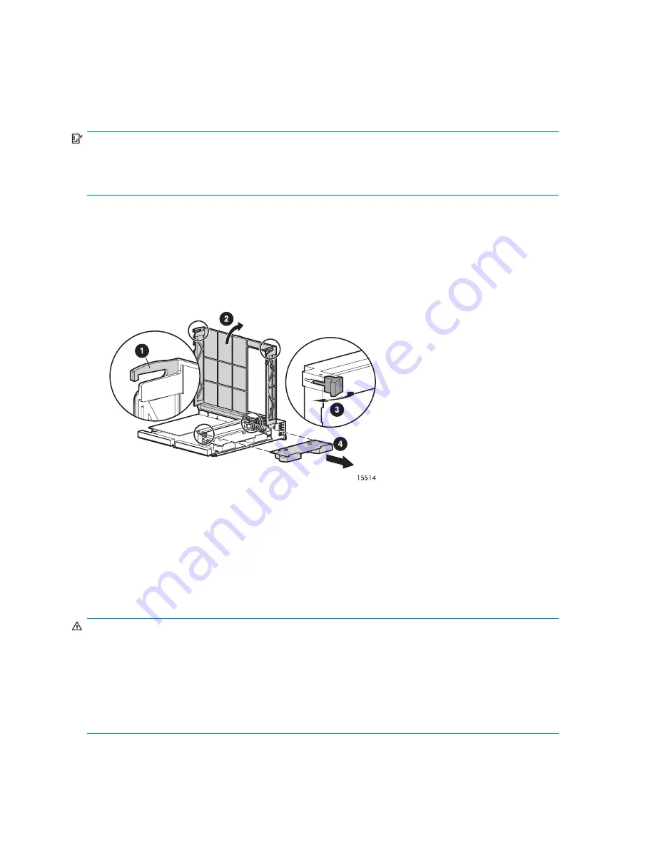 HP StorageWorks 1510i - Modular Smart Array Service Manual Download Page 48