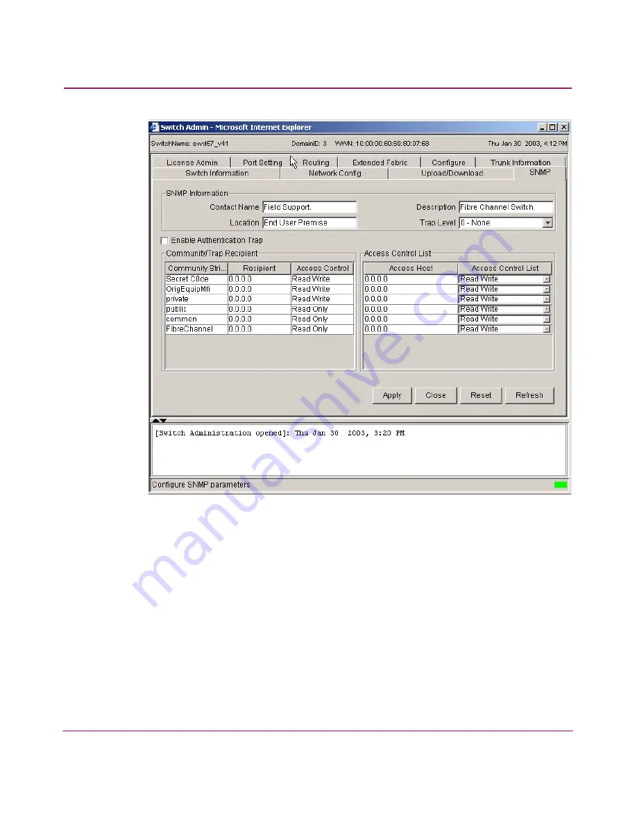 HP StorageWorks 2/32 - SAN Switch User Manual Download Page 109