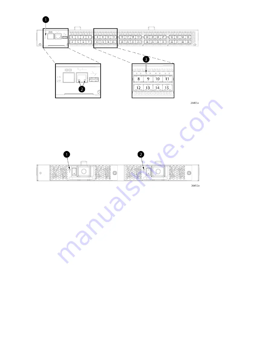 HP StorageWorks 8/24 - SAN Switch Hardware Reference Manual Download Page 58