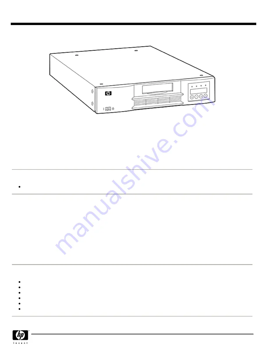 HP StorageWorks AF202A Quickspecs Download Page 1