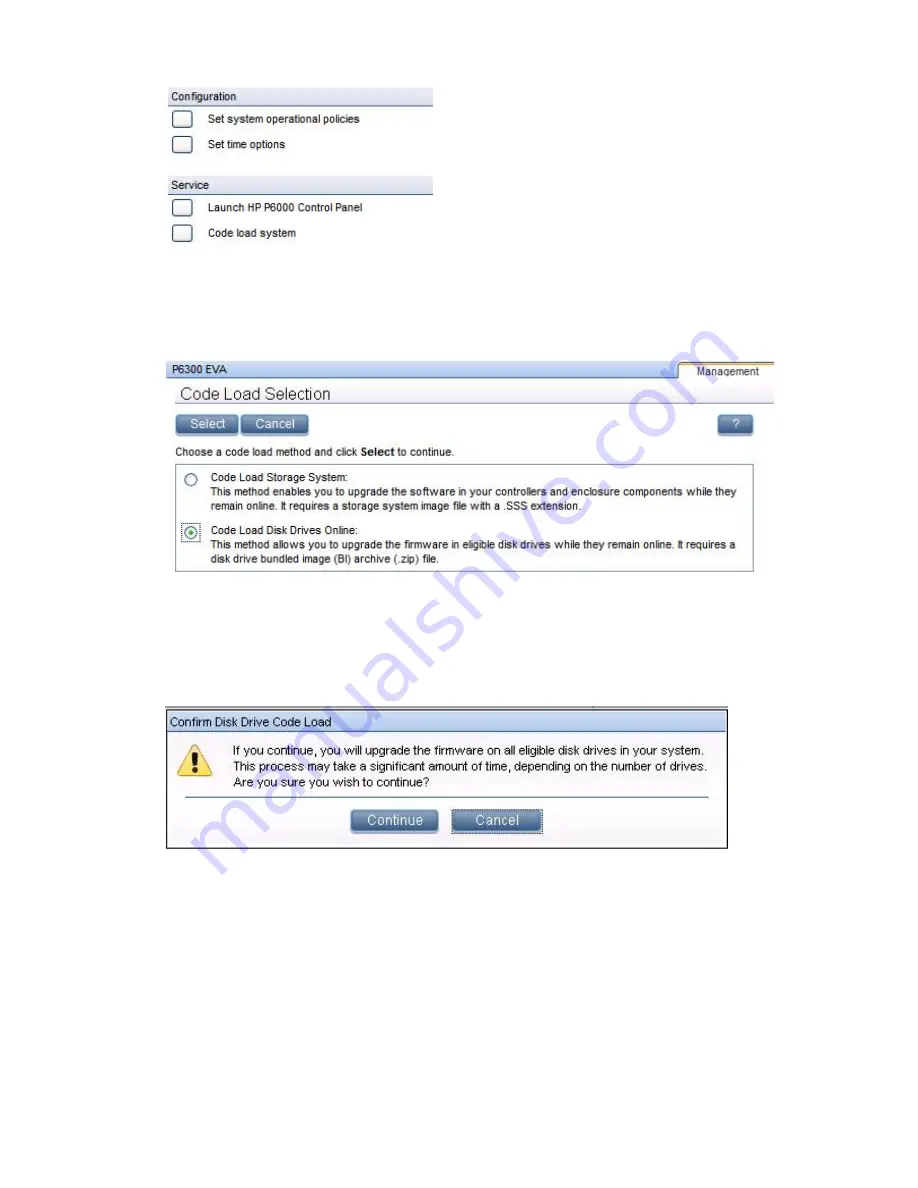 HP StorageWorks EVA4400 Software Manual Download Page 58