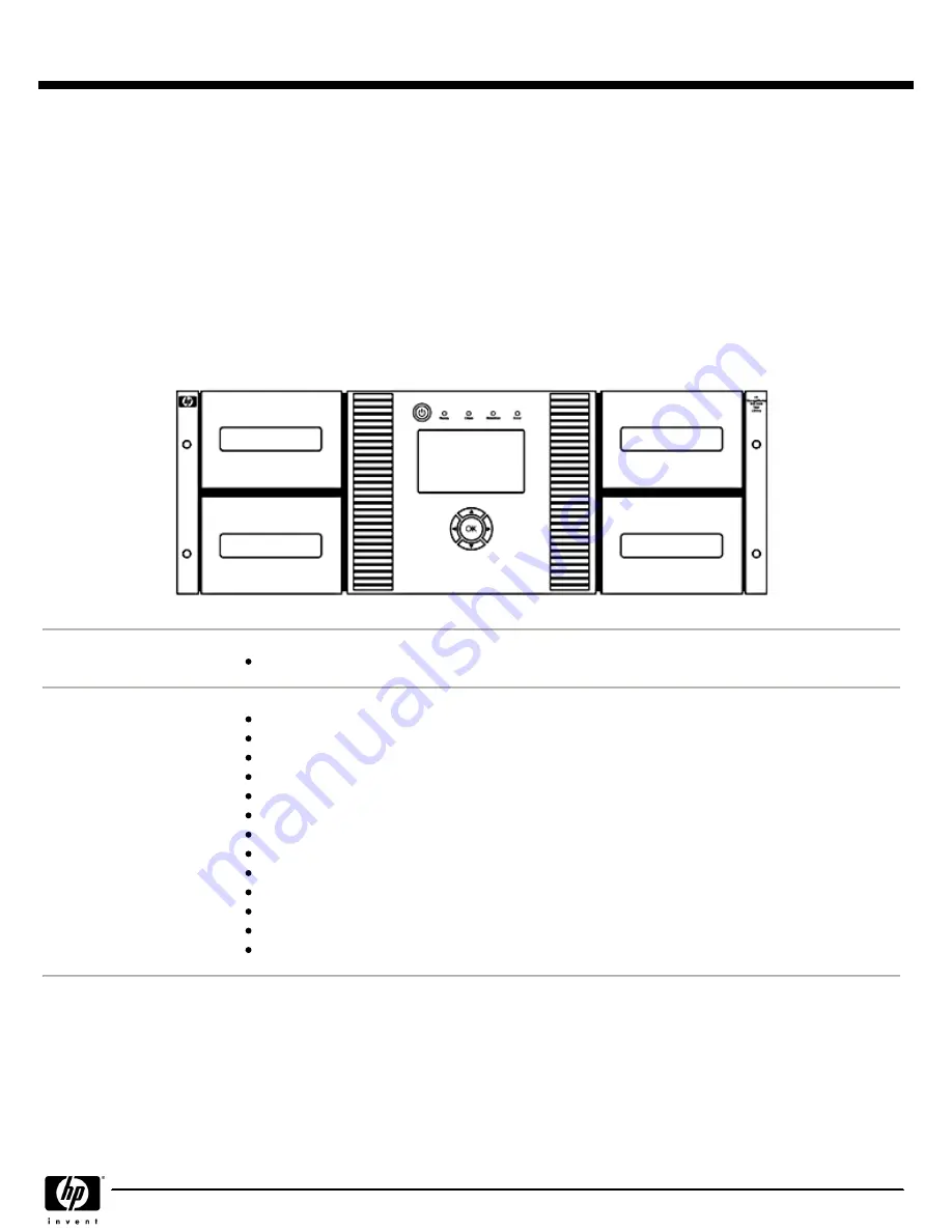 HP STORAGEWORKS MSL4048 Скачать руководство пользователя страница 1