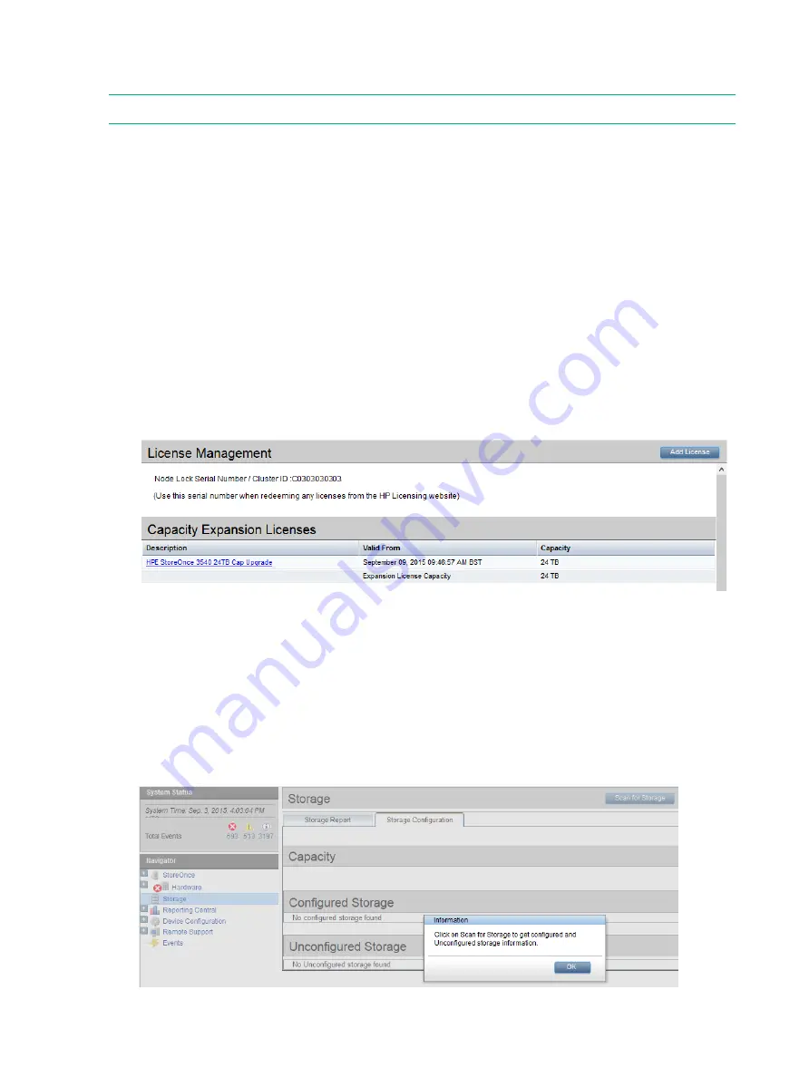 HP StoreOnce 3100 System Installation And Configuration Manual Download Page 38