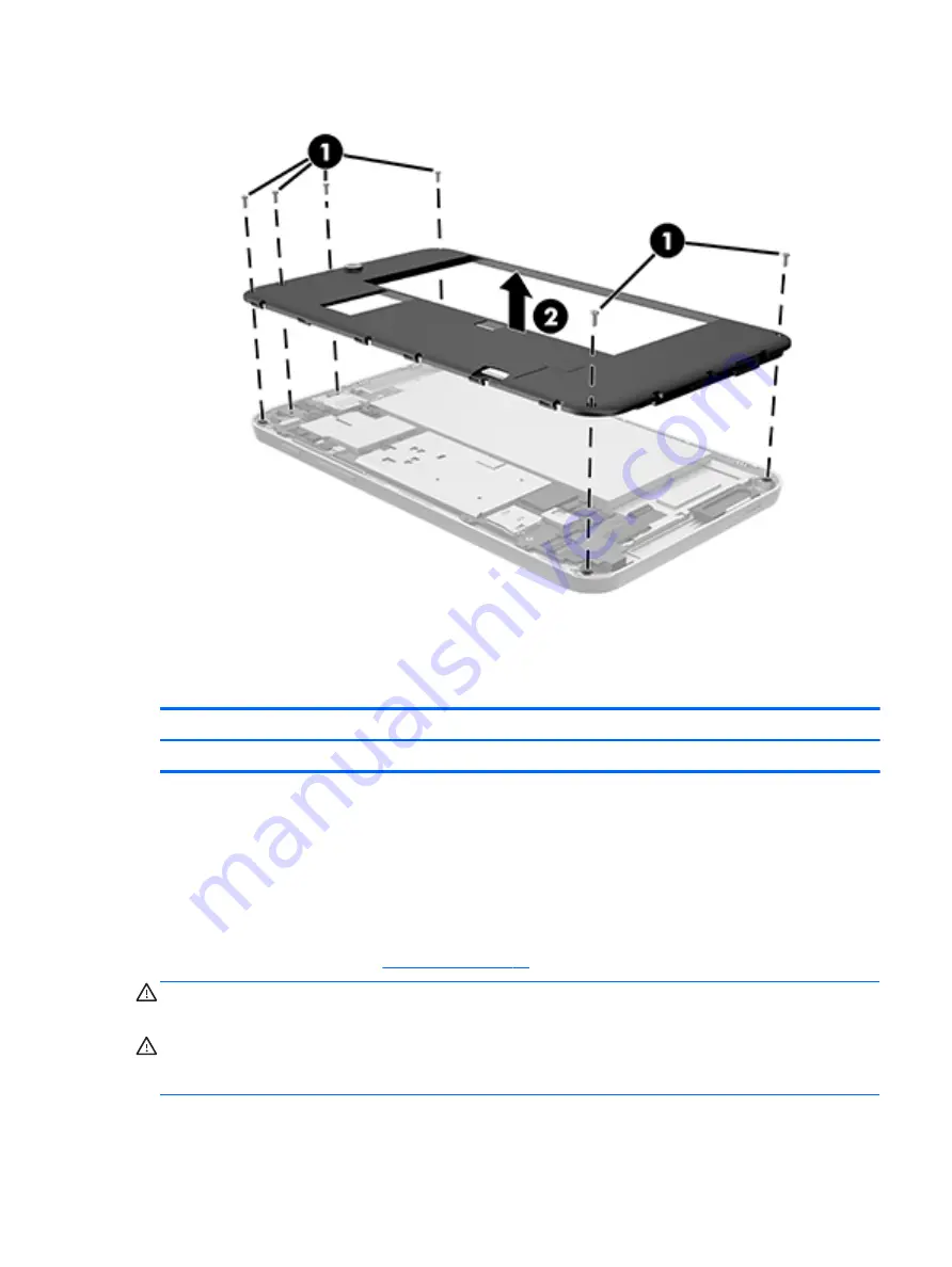 HP Stream 7 Maintenance And Service Manual Download Page 21