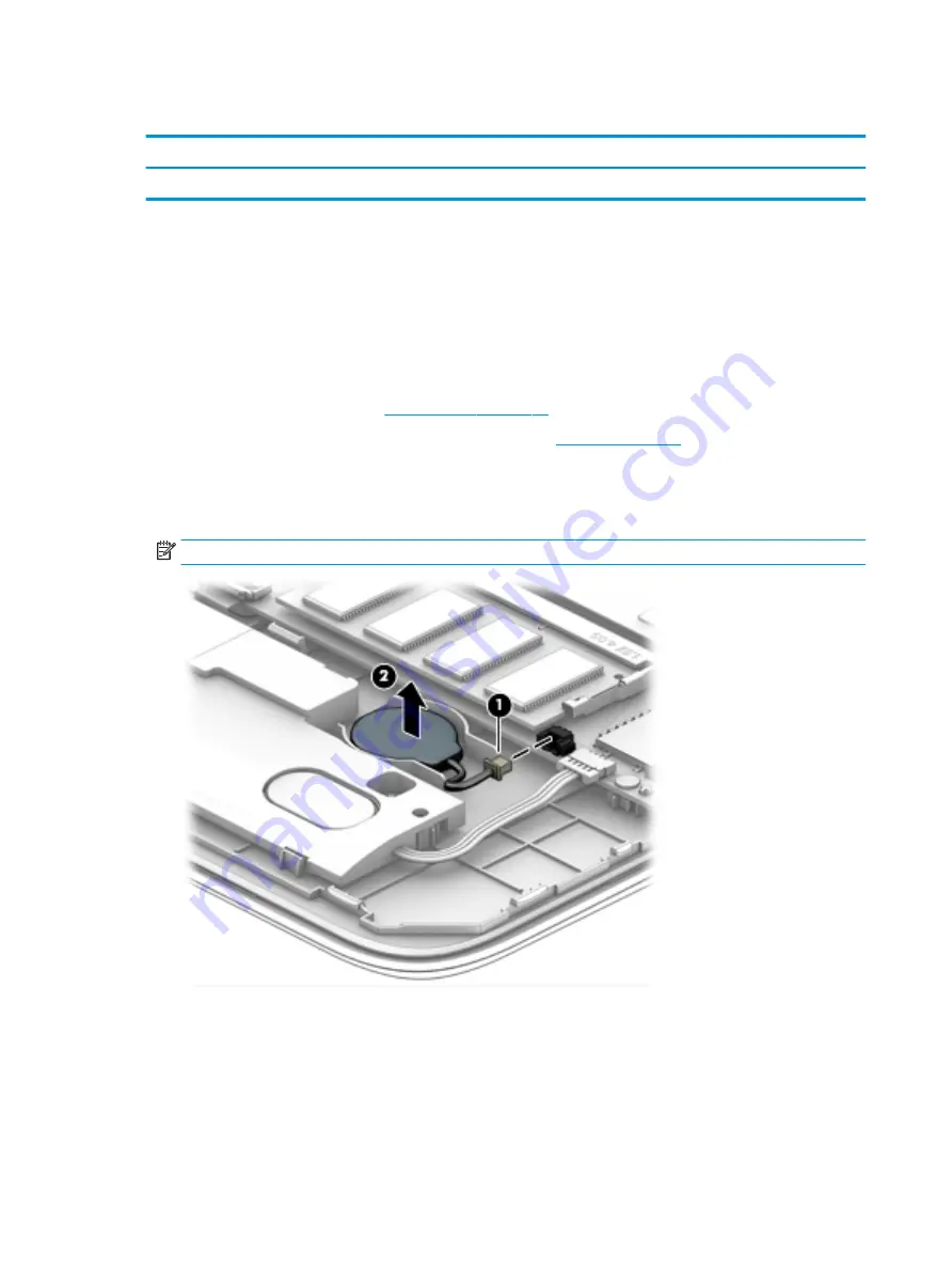 HP Stream Laptop PC 14 Maintenance And Service Manual Download Page 36