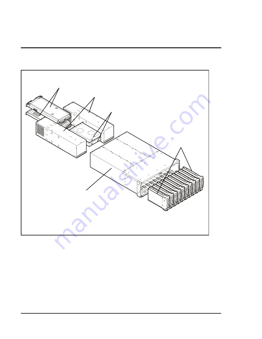 HP Surestore Disk Array 12h - And FC60 Service Manual Download Page 30