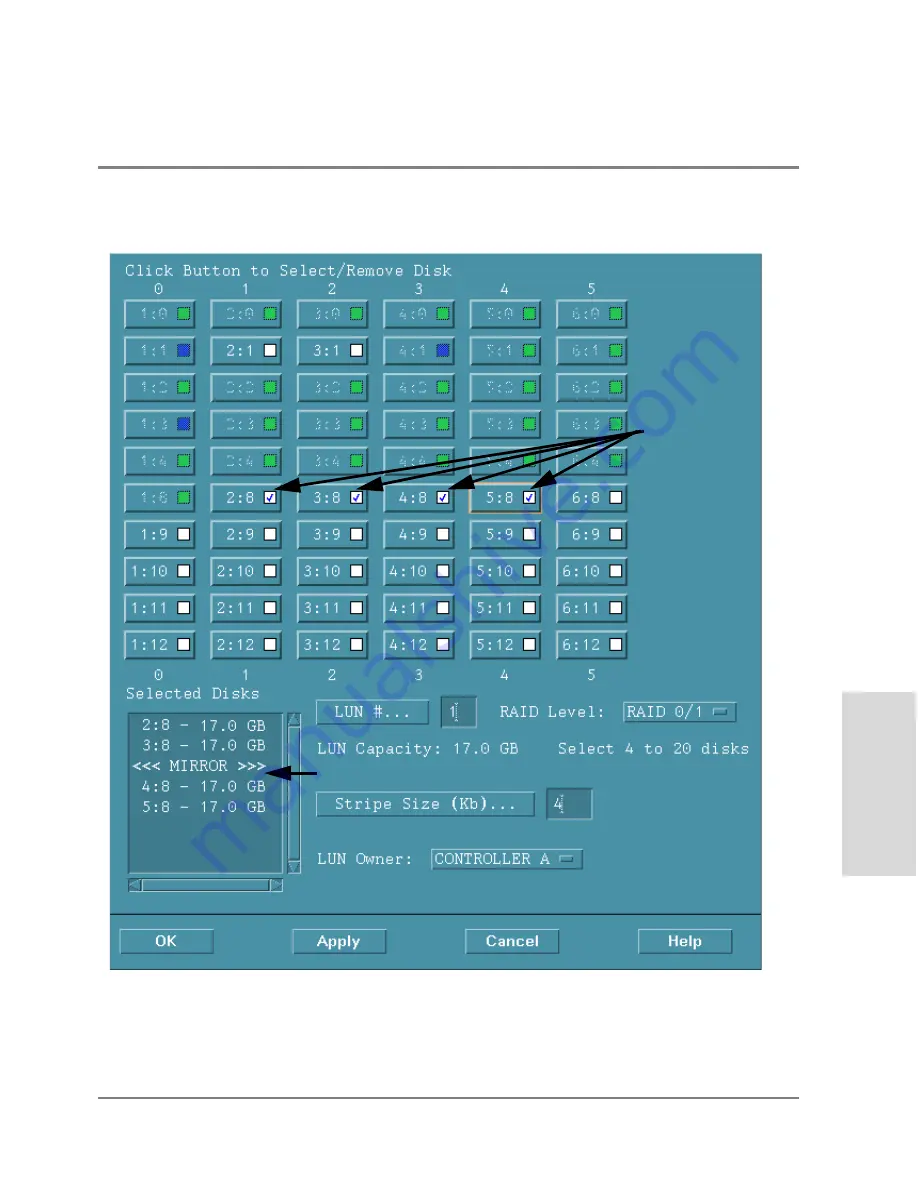 HP Surestore Disk Array 12h - And FC60 Service Manual Download Page 289