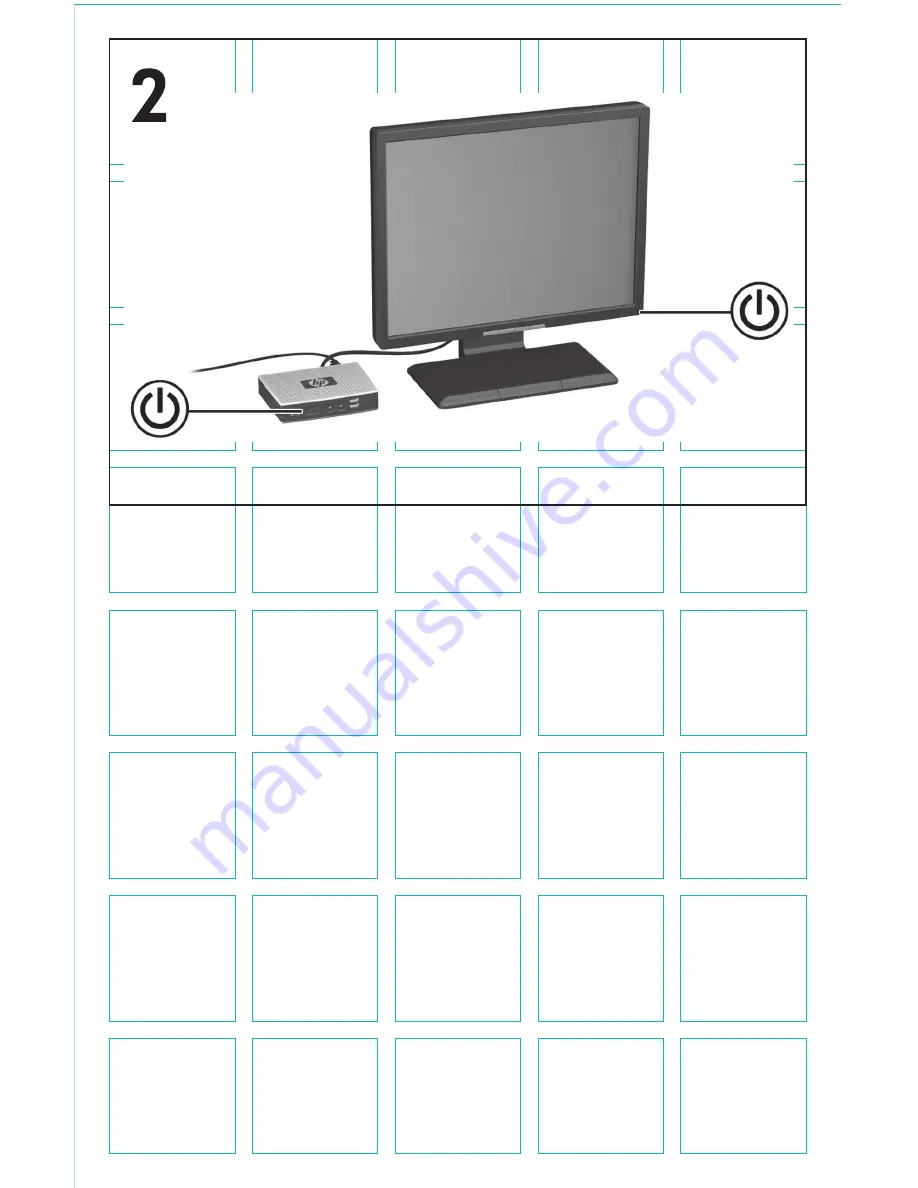 HP t5335z Quick Setup Manual Download Page 3