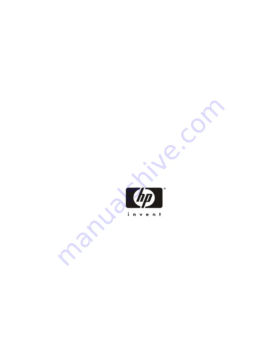 HP Tc2110 - Server - 128 MB RAM Maintenance Manual Download Page 1