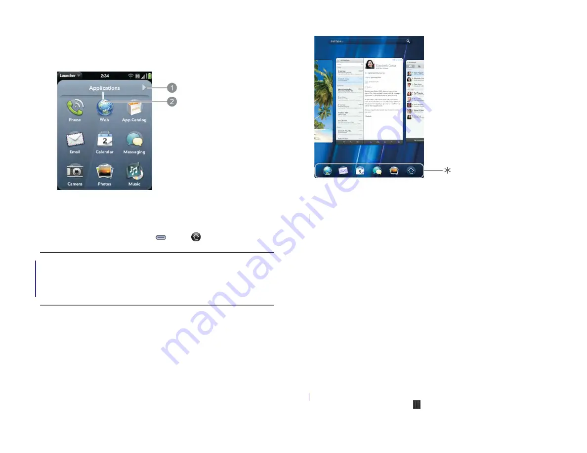 HP TouchPad and Keyboard User Manual Download Page 34