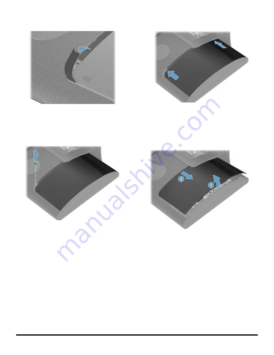 HP TouchSmart 610 PC Upgrading And Servicing Manual Download Page 16