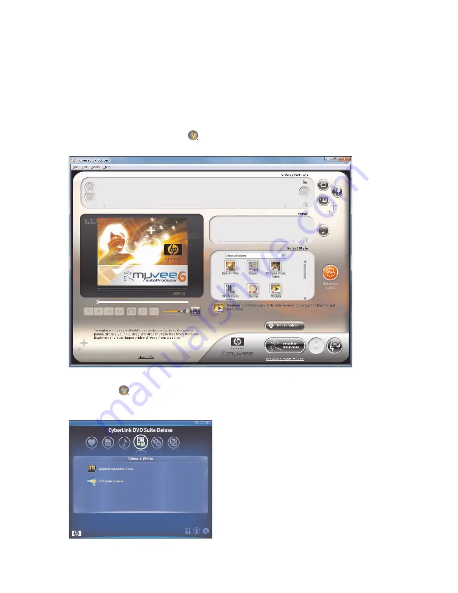 HP TouchSmart dx9000 Getting Started Manual Download Page 194