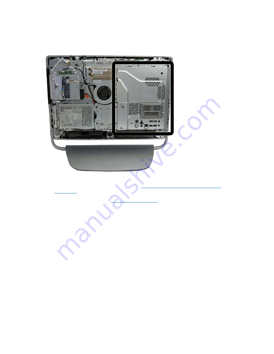 HP TouchSmart Elite 7320 Maintenance & Service Manual Download Page 68