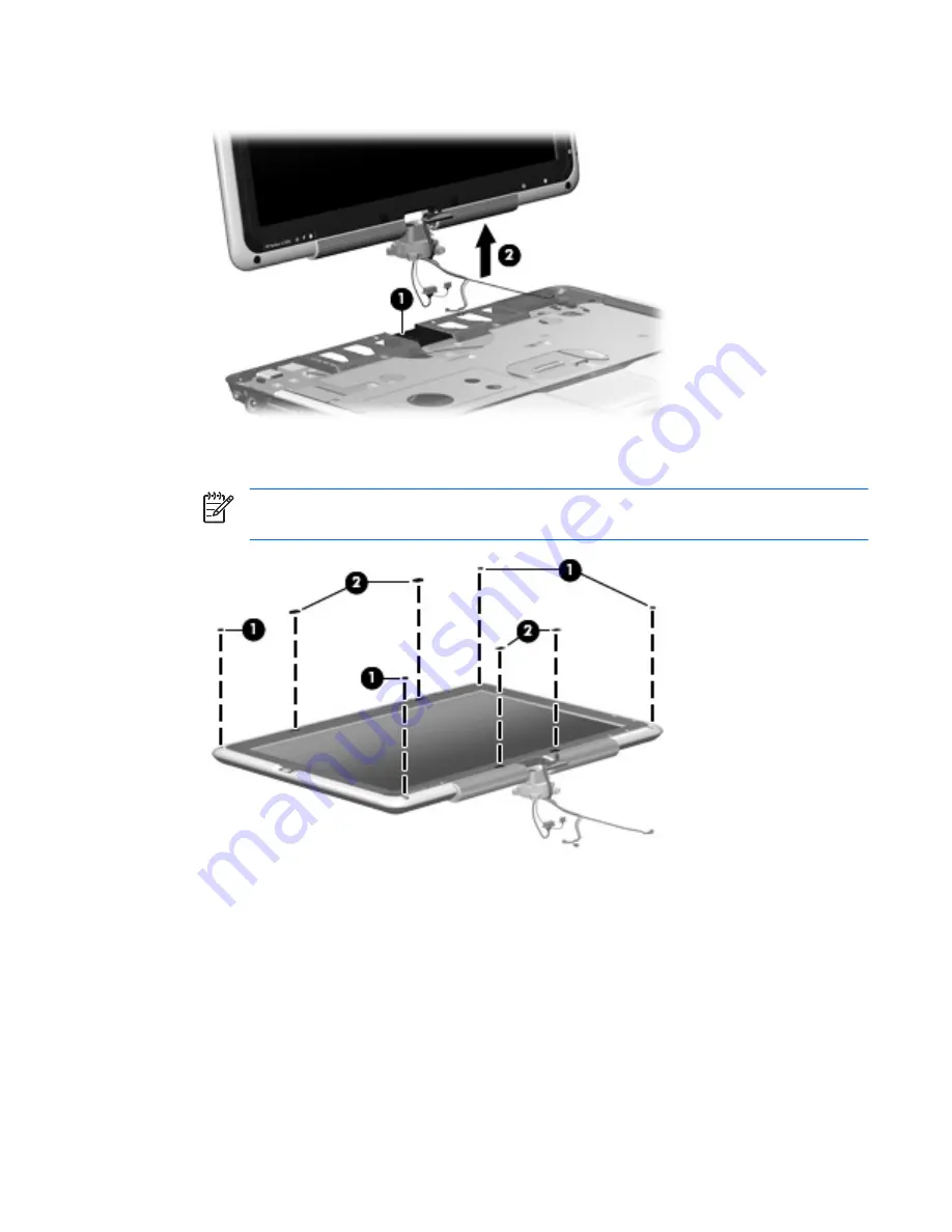 HP Tx1205us - Pavilion - Turion 64 X2 1.8 GHz Maintenance And Service Manual Download Page 60