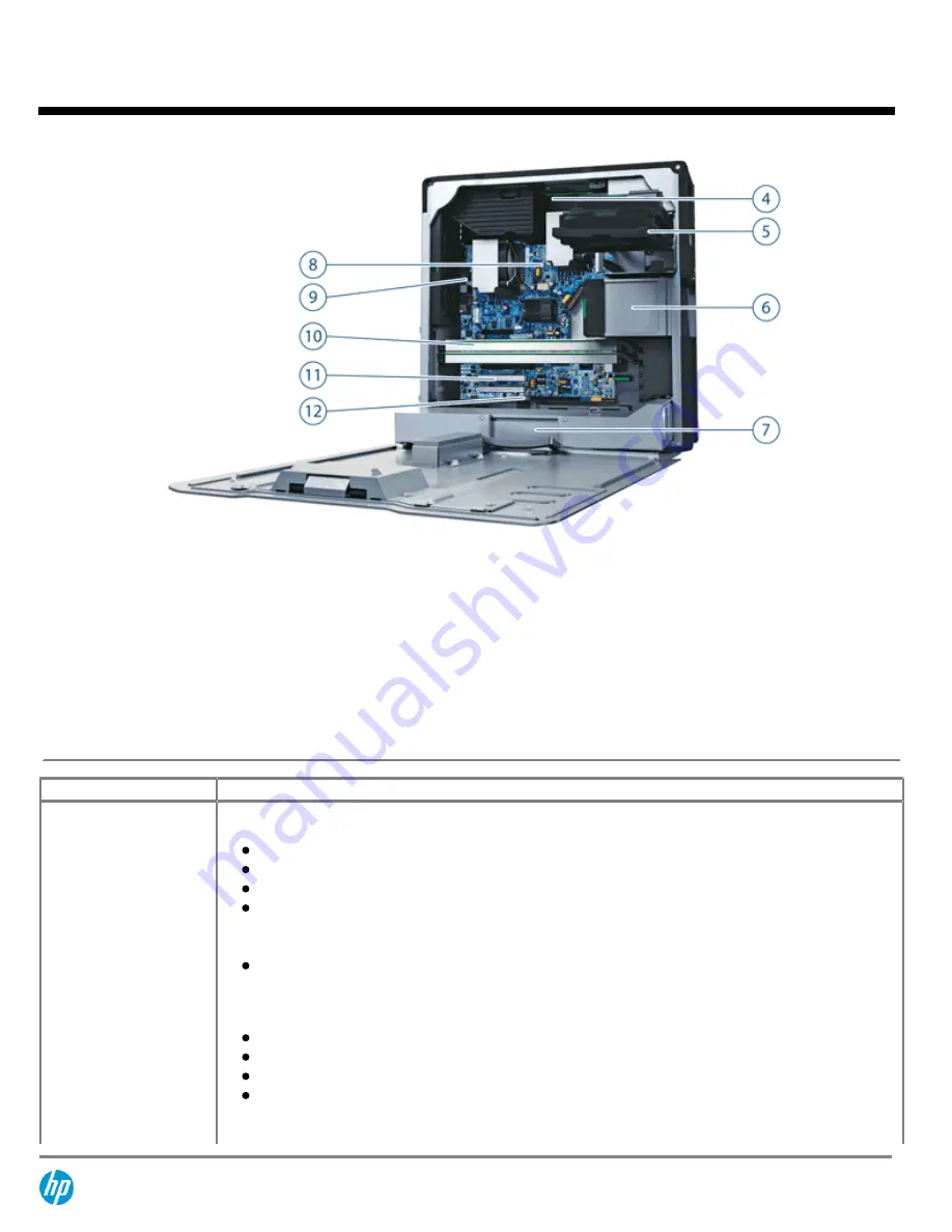 HP Workstation Z600 Specification Download Page 2