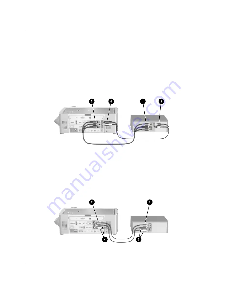 HP xp8000 - Digital Projector Reference Manual Download Page 48