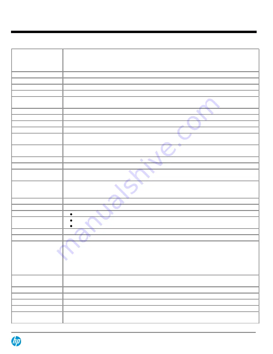 HP Xw4200 - Workstation - 1 GB RAM Specifications Download Page 7