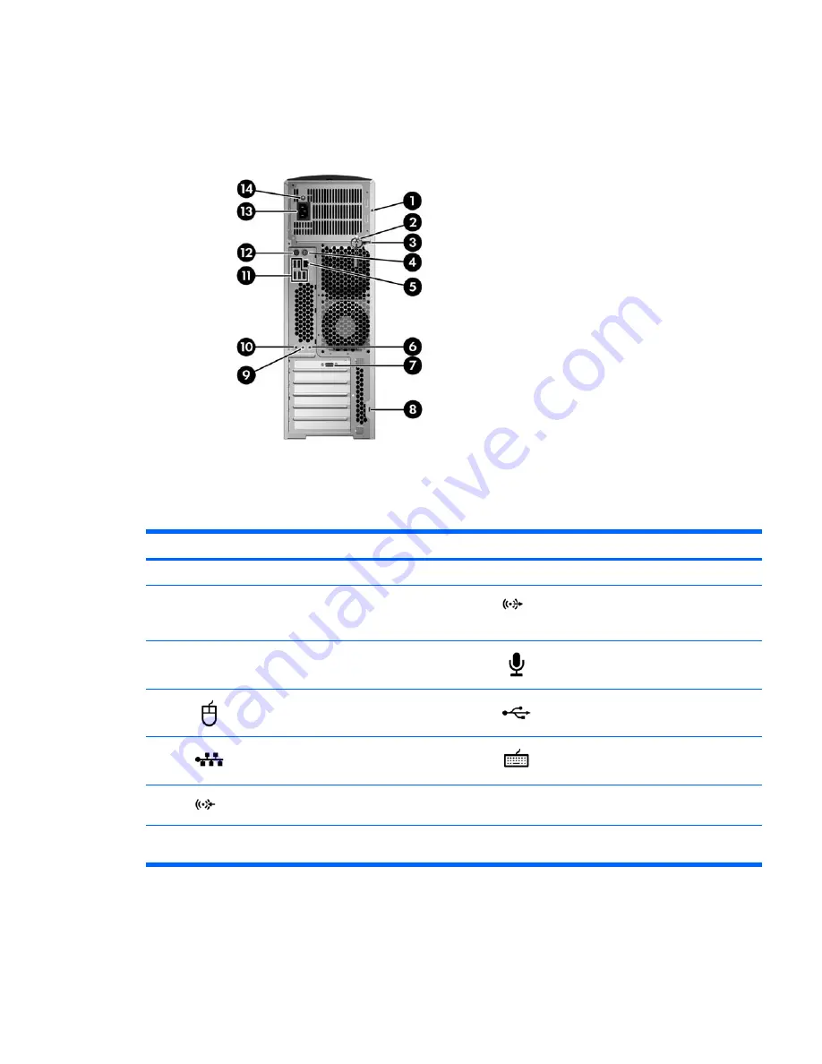 HP Xw6600 - Workstation - 2 GB RAM Technical Reference Manual Download Page 15