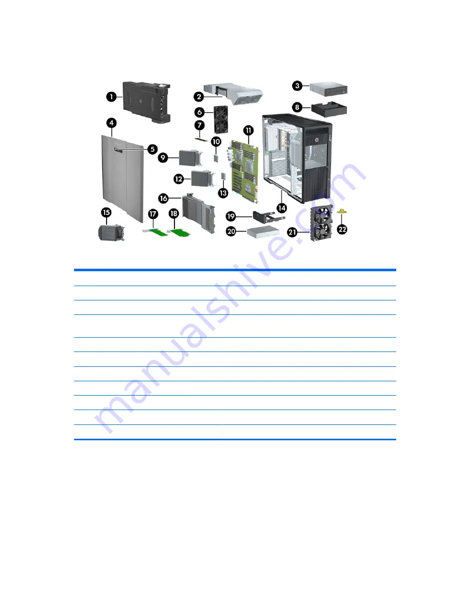 HP Z220 CMT Series Скачать руководство пользователя страница 44