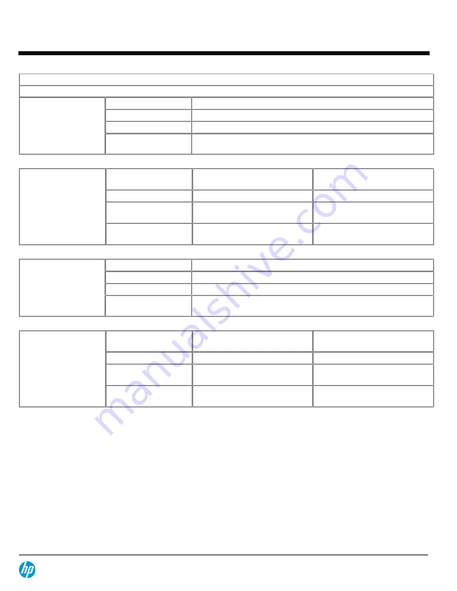 HP Z230 SFF Workstation Specification Download Page 19