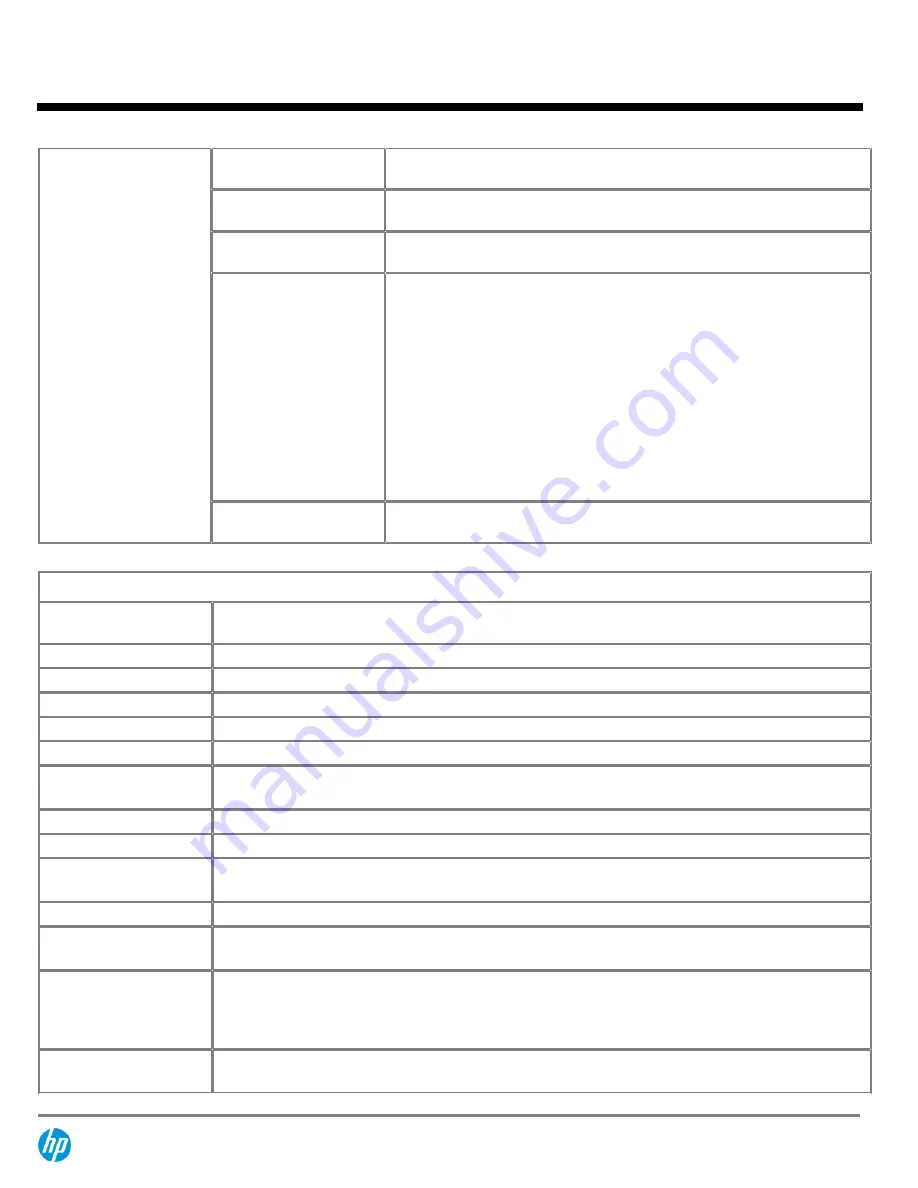 HP Z230 SFF Workstation Specification Download Page 20