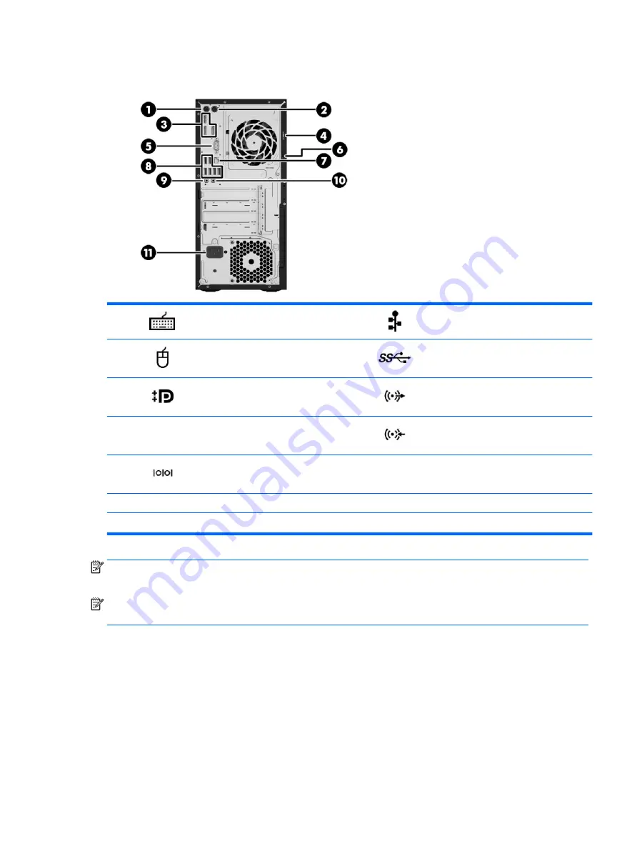 HP Z238 Maintenance And Service Manual Download Page 11