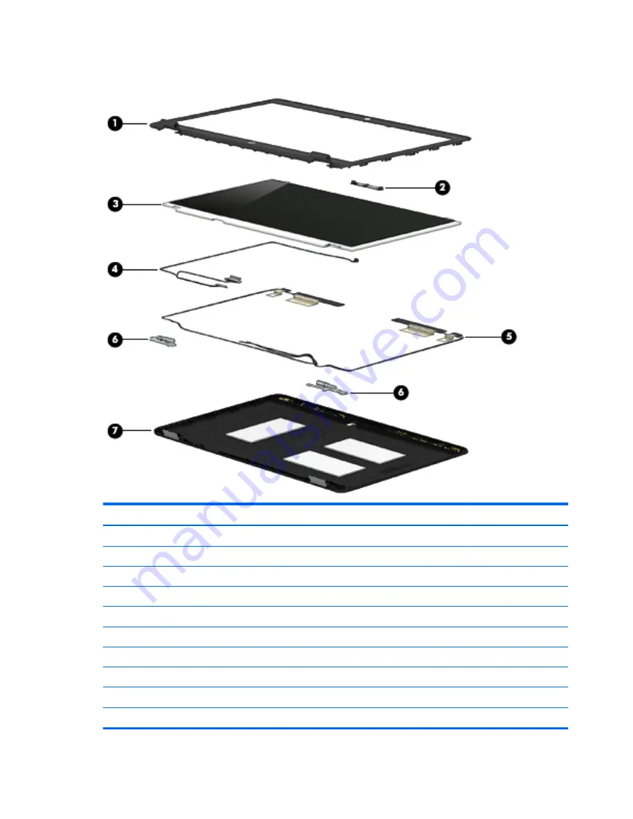 HP ZBook 14 Service Manual Download Page 42