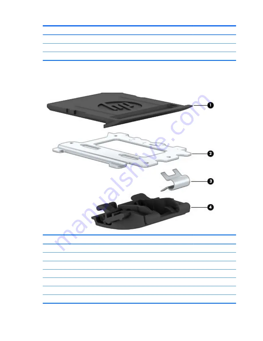 HP ZBook 14 Service Manual Download Page 44