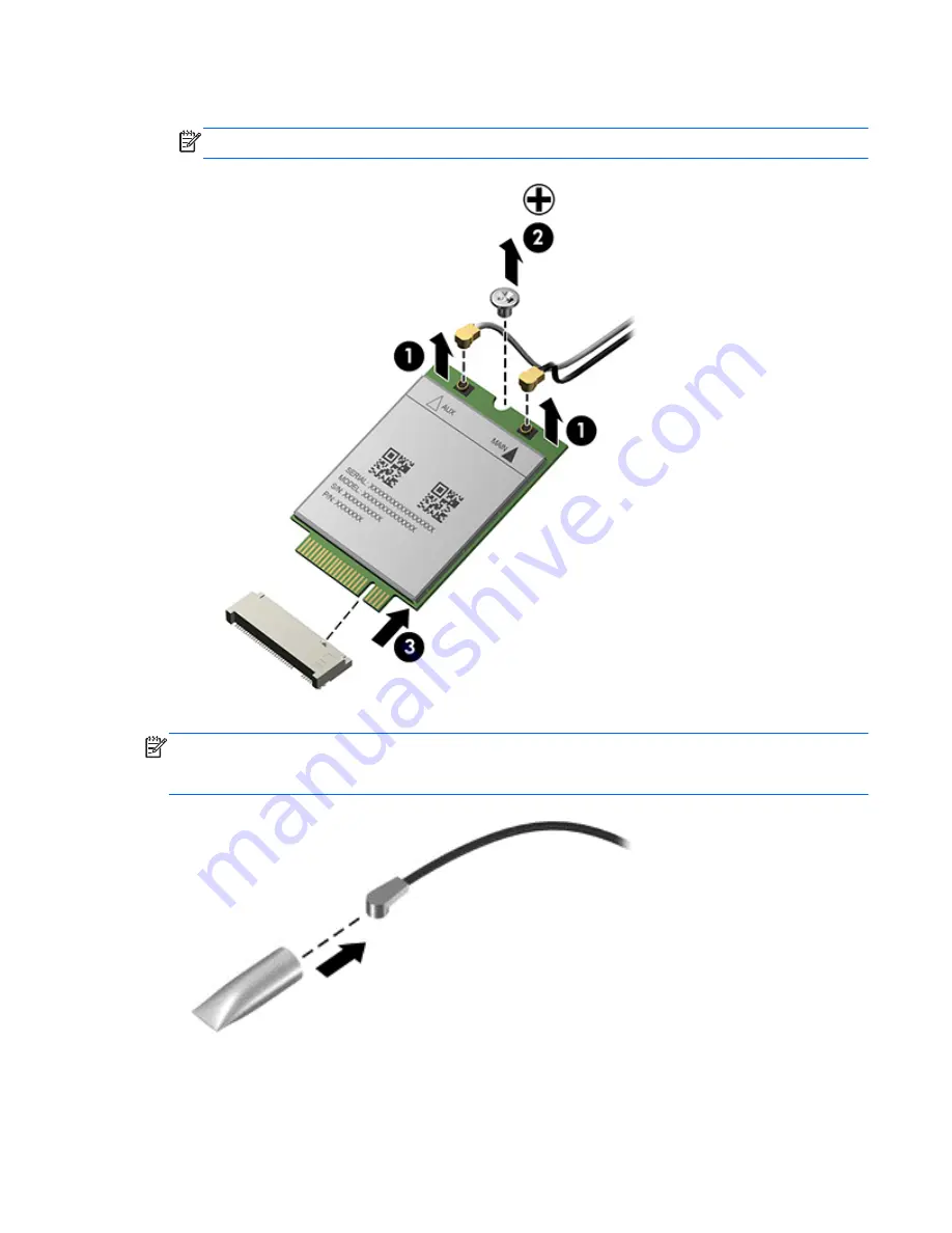 HP ZBook 14 Service Manual Download Page 71