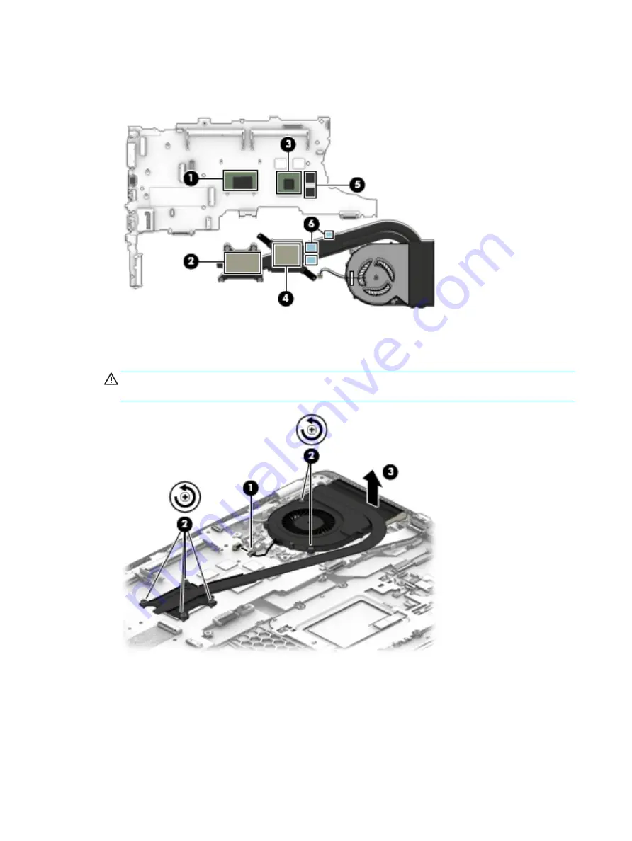 HP ZBook 15u G4 Maintenance And Service Manual Download Page 68