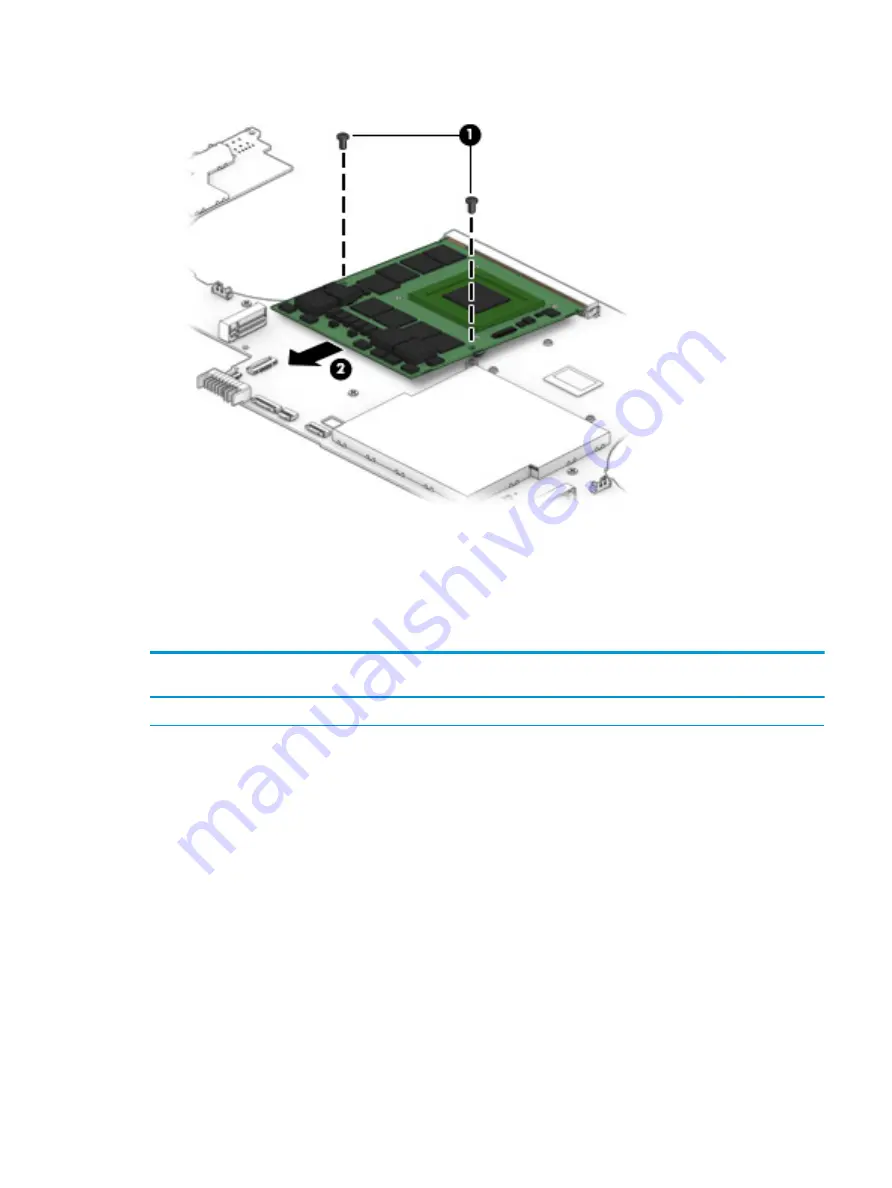 HP ZBook Fury 17 G7 Maintenance And Service Manual Download Page 103