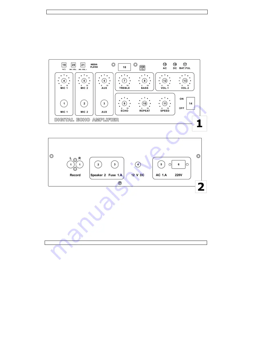 HQ Power PA100U Скачать руководство пользователя страница 2