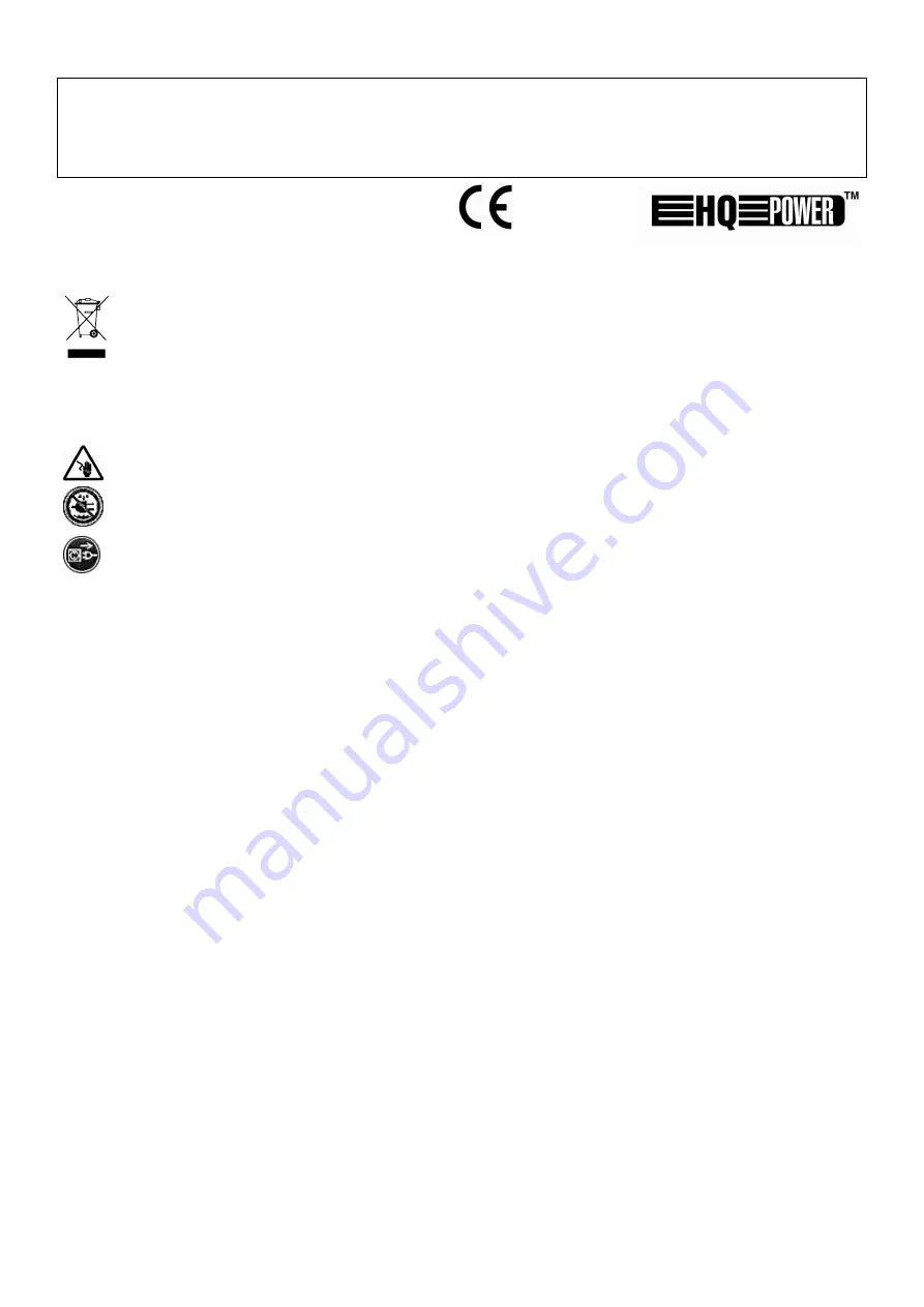 HQ Power VPA2450MB Manual Download Page 1