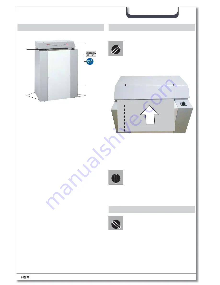 HSM Profi Pack 425 Operating Instructions Manual Download Page 4