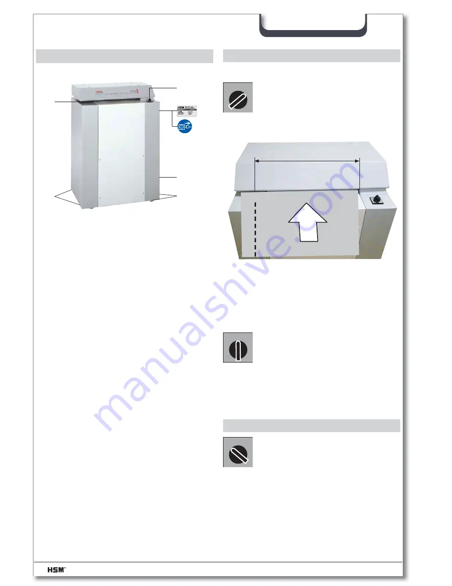 HSM Profi Pack 425 Operating Instructions Manual Download Page 32