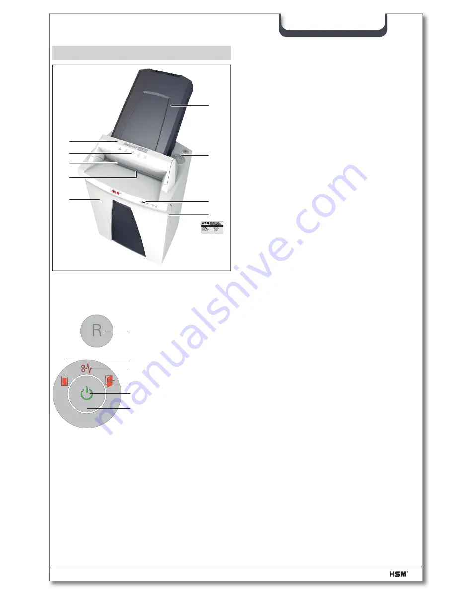 HSM Securio AF300 Operating Instructions Manual Download Page 65