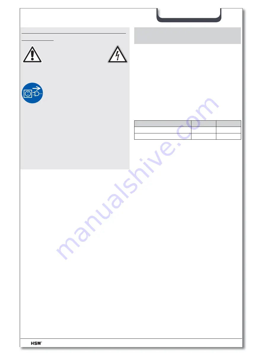 HSM Securio AF300 Operating Instructions Manual Download Page 134