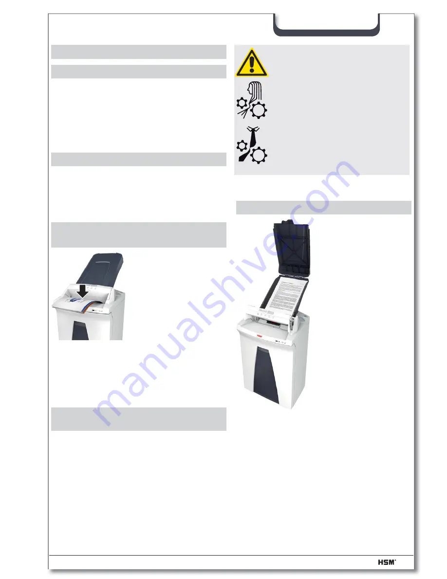 HSM Securio AF300 Operating Instructions Manual Download Page 177