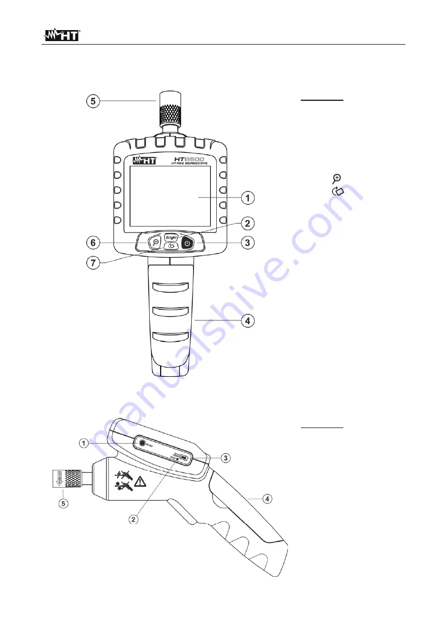 HT HTB500 User Manual Download Page 5