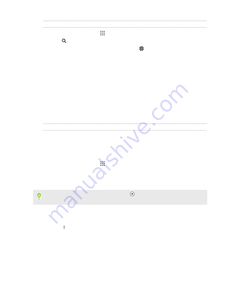 HTC Desire 530 User Manual Download Page 124