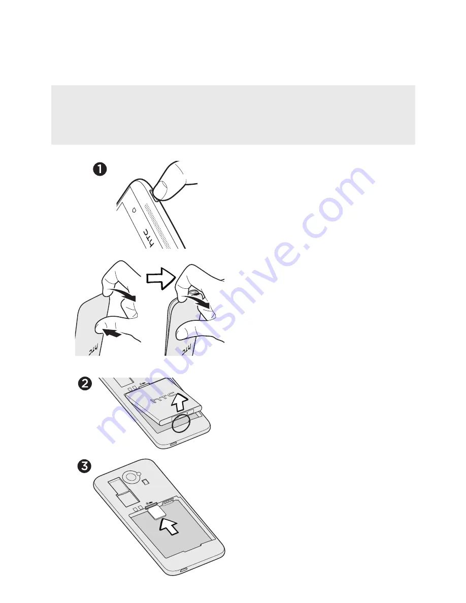 HTC Desire 601 Supplement Manual Download Page 1