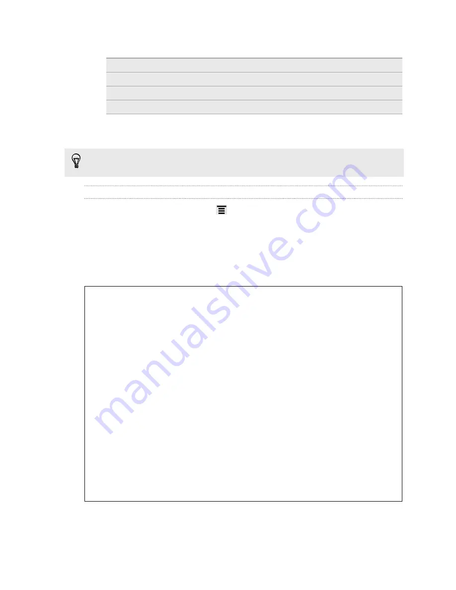 HTC HTC Status User Manual Download Page 167