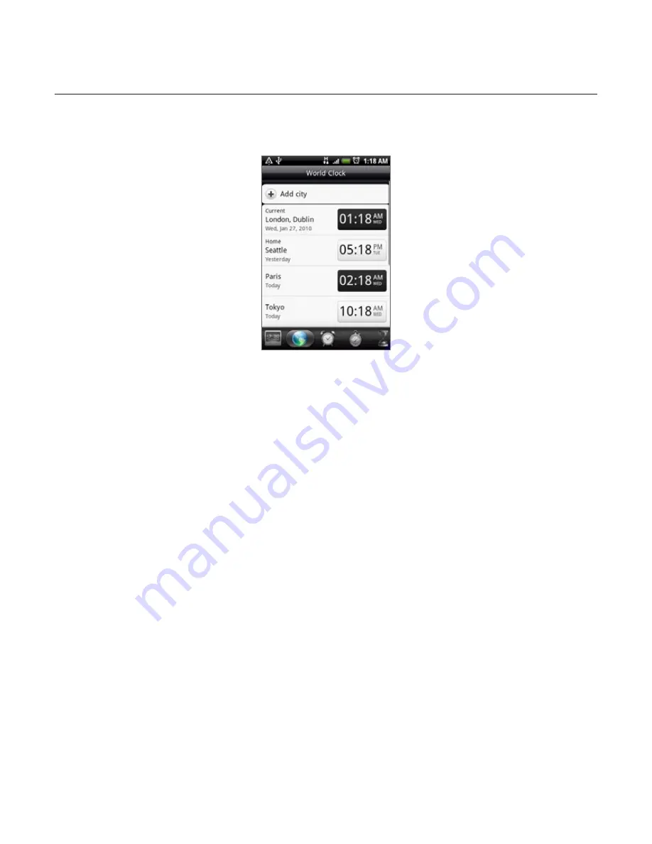 HTC Legend A6363 User Manual Download Page 125