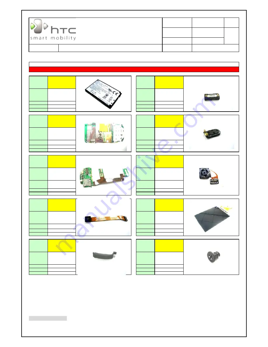 HTC Neon Service Manual Download Page 74