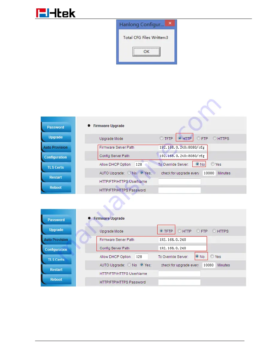 Htek UC601 Скачать руководство пользователя страница 44