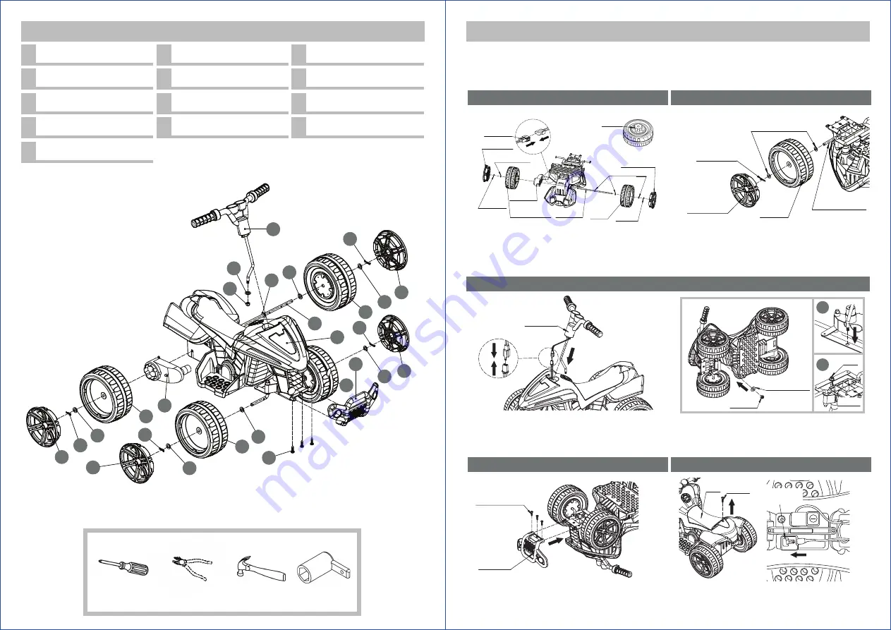 HTI 1437137 Instruction Manual Download Page 3